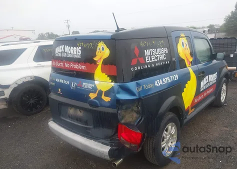 2006 Honda Element Ex из США, поврежденный, VIN 5J6YH28636L020843